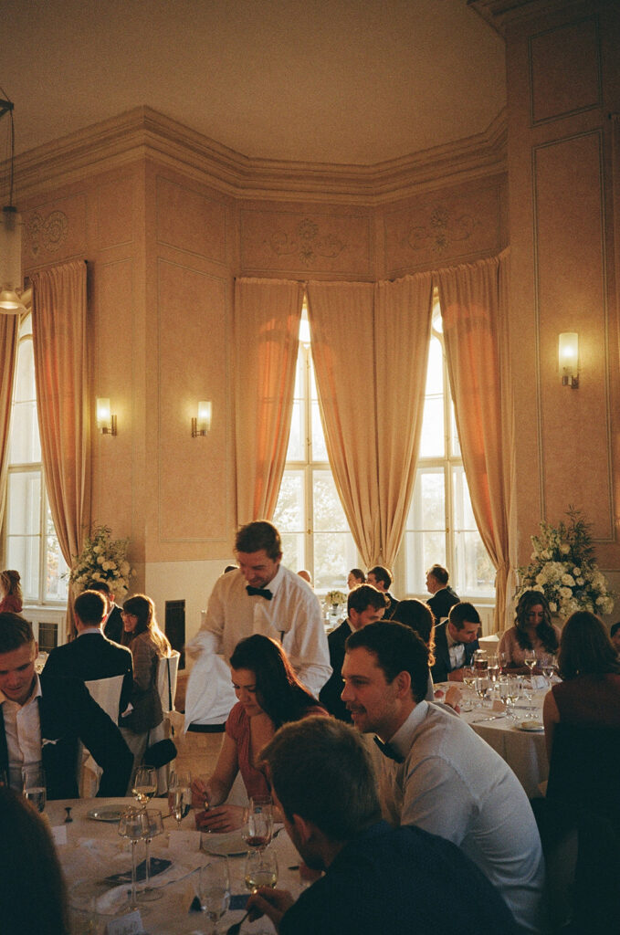 Wedding at Letenský Zámeček, wedding venue in Prague captured by Lucie Muse