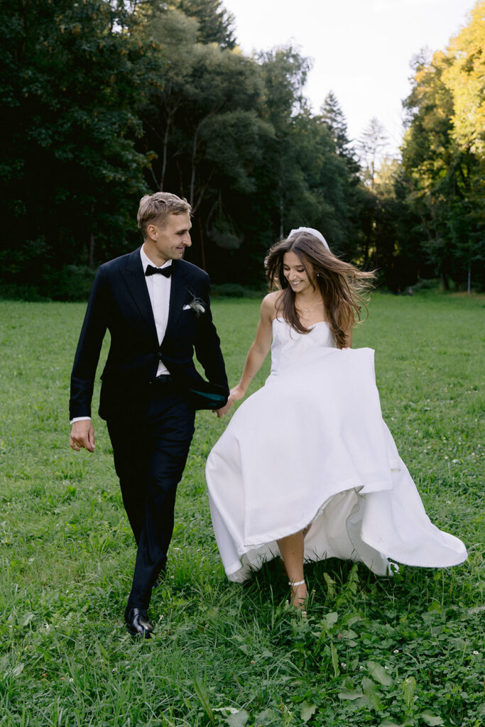 Timeless elopement in Czech Republic captured by elopement photographer Lucie Muse